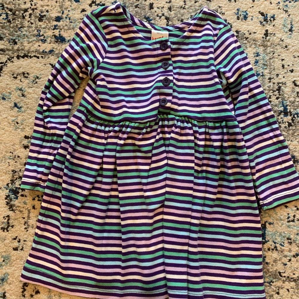 Hanna Andersson long sleeve dress size 90(3)
